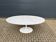 Table à manger ovale Knoll Tulip originale (198cm) marbre de Carrare