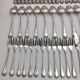 Deetjen 109 Piece Silverware Set Silver Metal Cutlery Set for 12 People