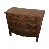 Curved commode in Louis XV style