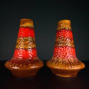 Vintage lava ceramic vase by Kil Liboje, Yugoslavia, 1960s.