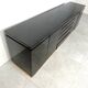 Brass and lacquer sideboard by Jean Claude Mahey, 1970s
