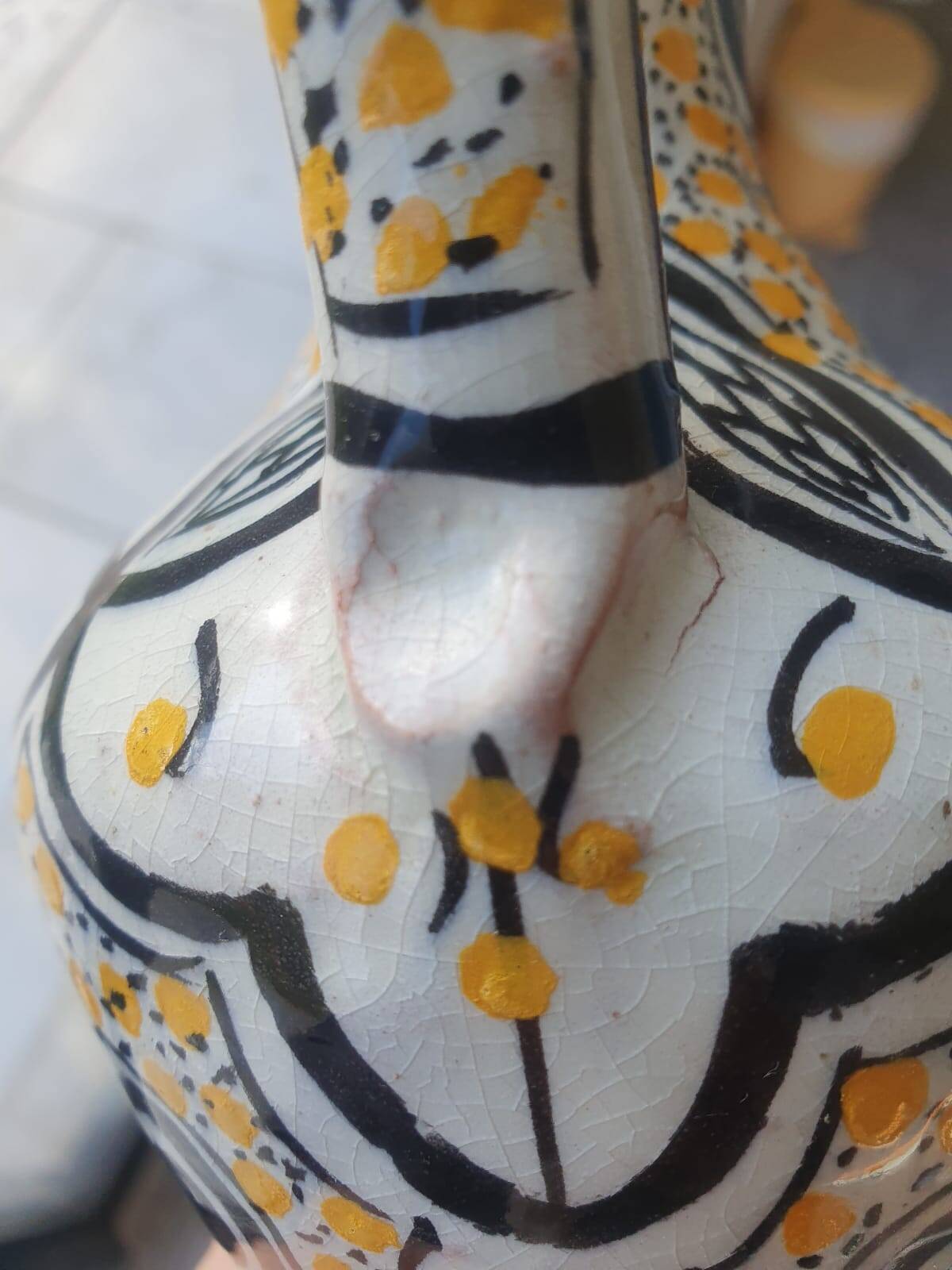Moroccan Safi handmade vase
