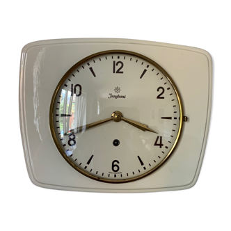 Horloge en céramique mécanique Junghans Allemagne années 1950