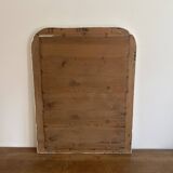 Louis Philippe mirror, late 19th century. White. 80x60.