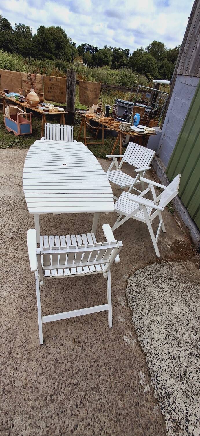 Antique garden furniture