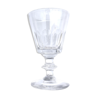 Antique crystal port glass, Caton model