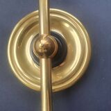 Large wall sconces torch style from the 1950s.