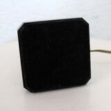 Beautiful art deco table lamp in glass and marble