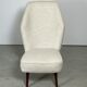 Danish Lounge Chair in silk upholstery 1940s