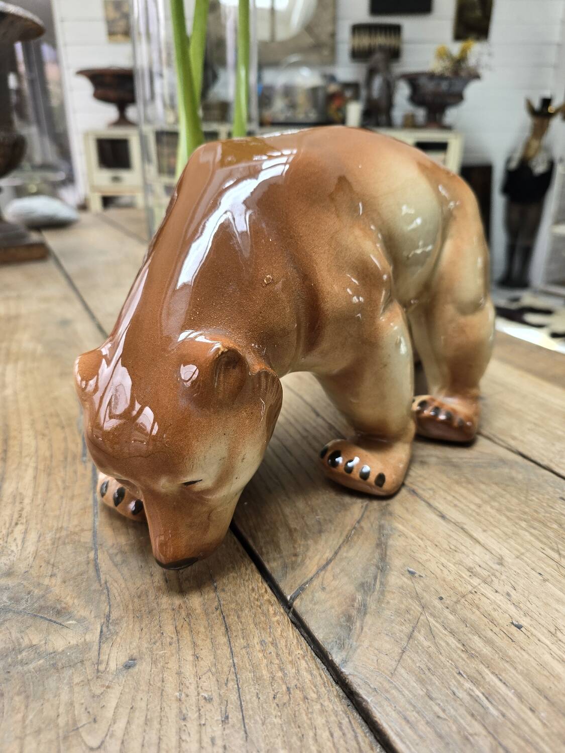 Ceramic bear early 20th century