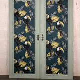 Pair of antique cabinet doors