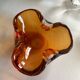 Vide poche cendrier Murano Sommerso Orange