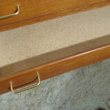 Vintage commodity of the 50s feet light oak compass