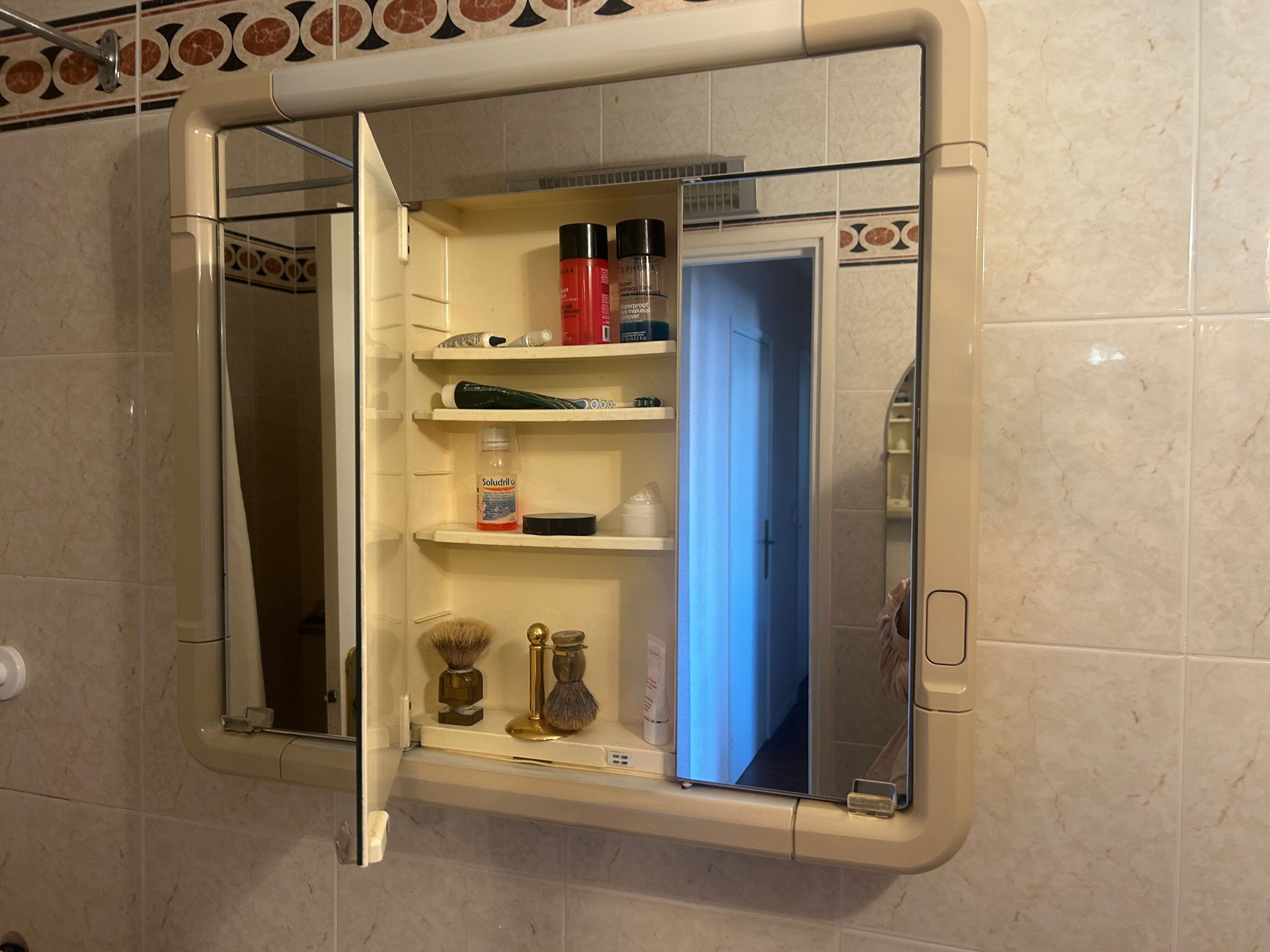 Allibert wall-mounted bathroom cabinet