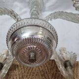 Murono or Bohemian glass chandelier, 1950