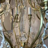 Crystal pendant chandelier