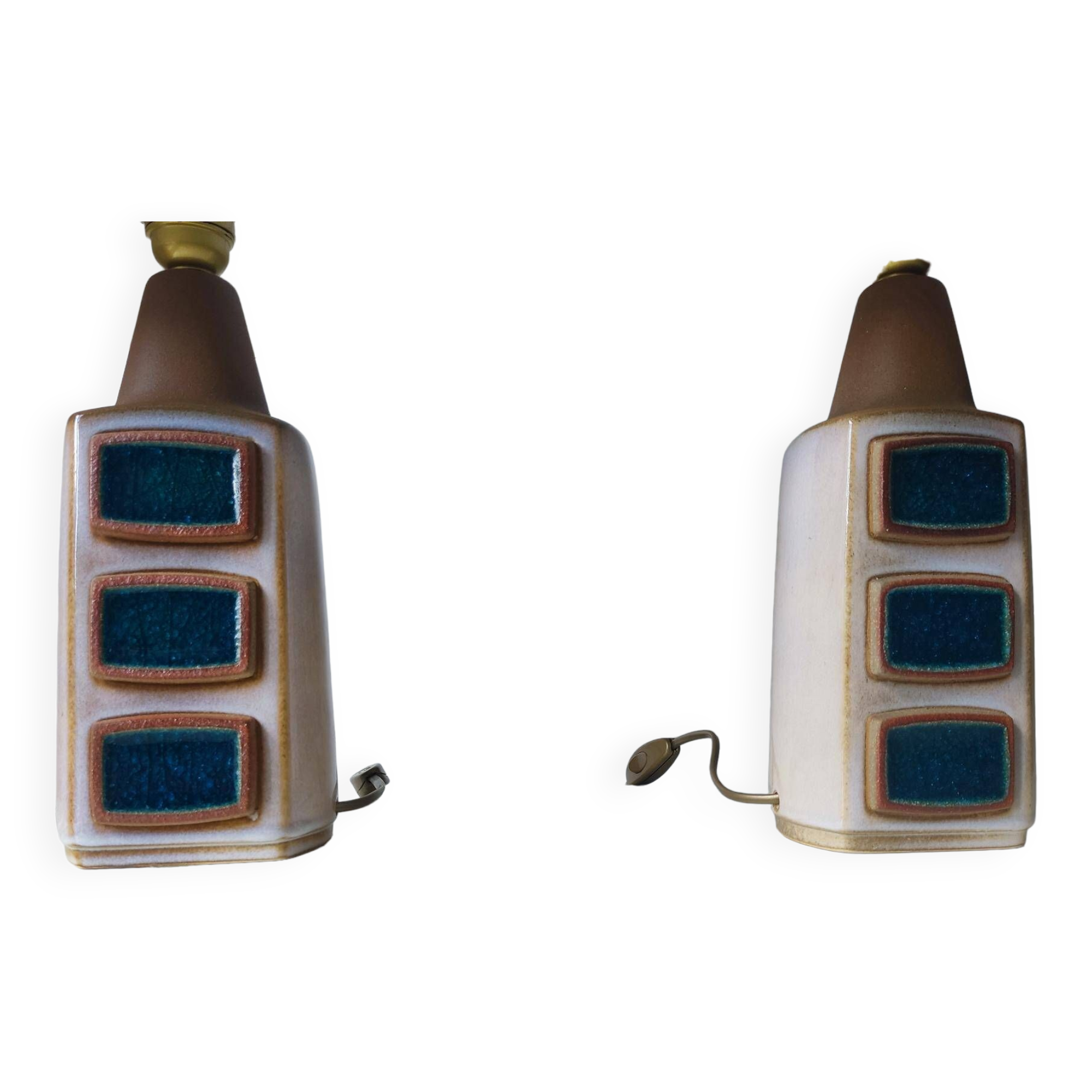 Pair of Soholm lamps - Denmark 60s