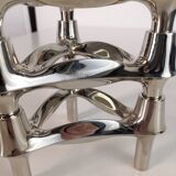 Set of three Nagel BMF candle holders