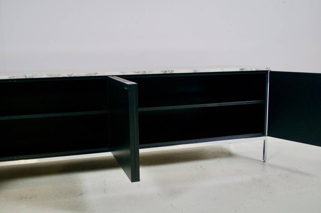 BLACK OAK AND FLORENCE MARBLE SIDEBOARD KNOLL 2000 KNOLL INTERNATIONAL PUBLISHER