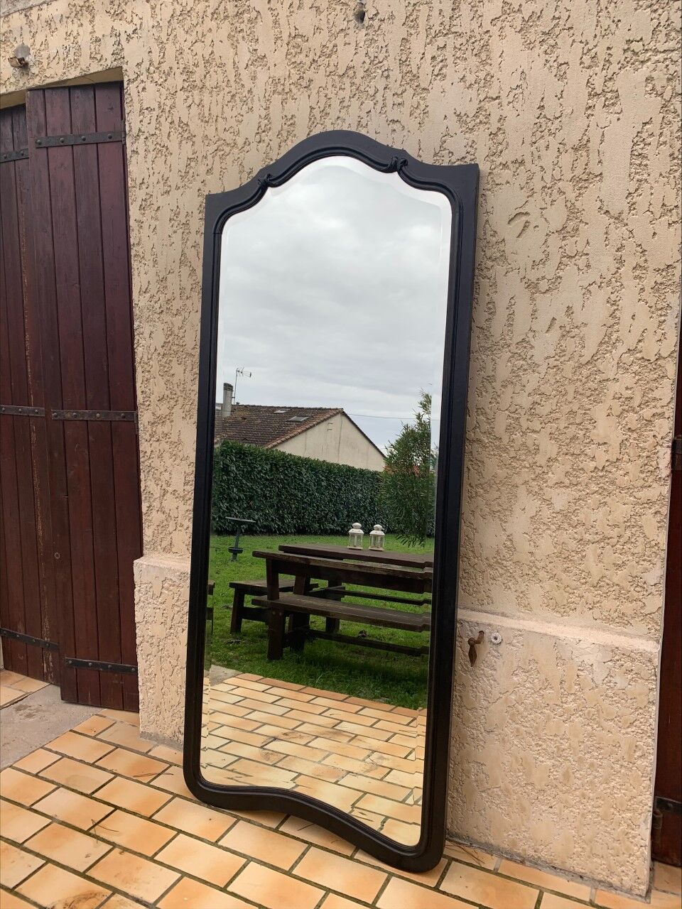 Large old mirror 205/87