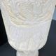 Italian brutalist lamp in alabaster from the 70s.