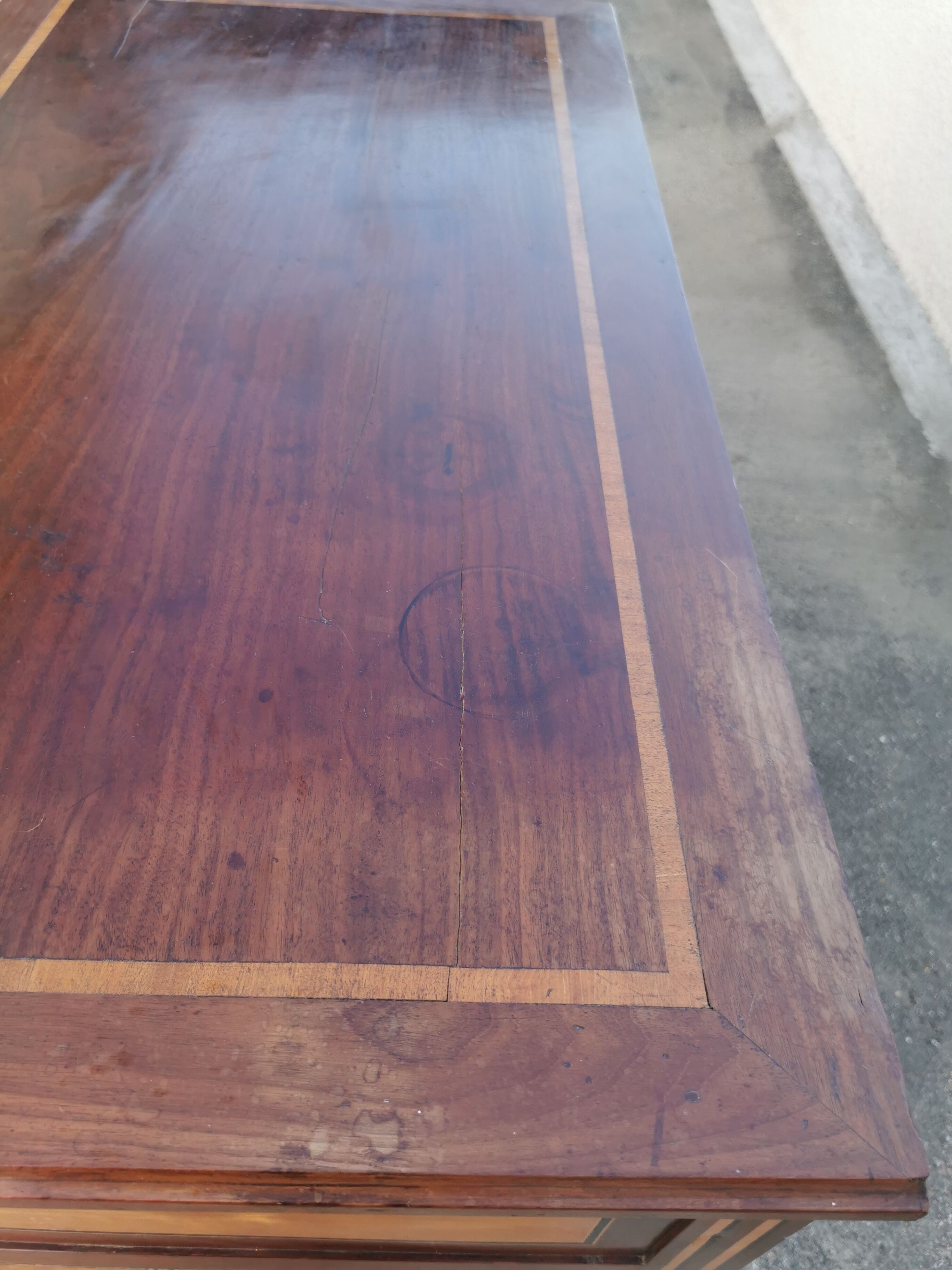 Louis XVI style chest of drawers