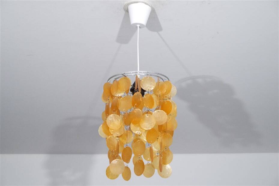 Vintage mother-of-pearl pendant 1970