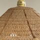Vintage rattan chandelier pendant light decoration