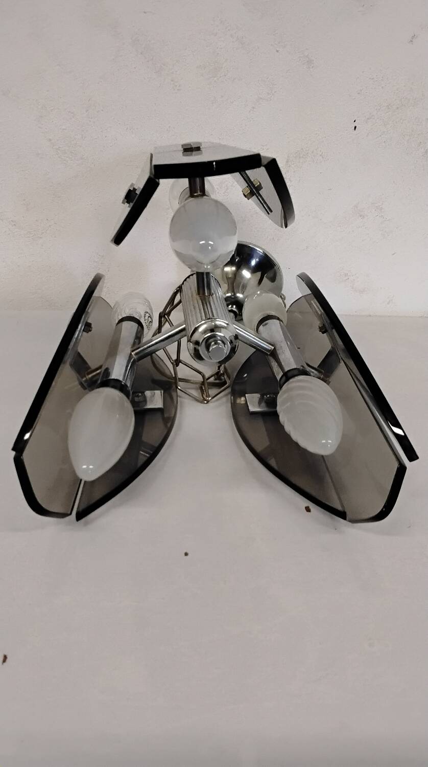 Vintage 70s Chandelier / Pendant Light