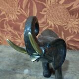 Art Deco ceramic elephant statue