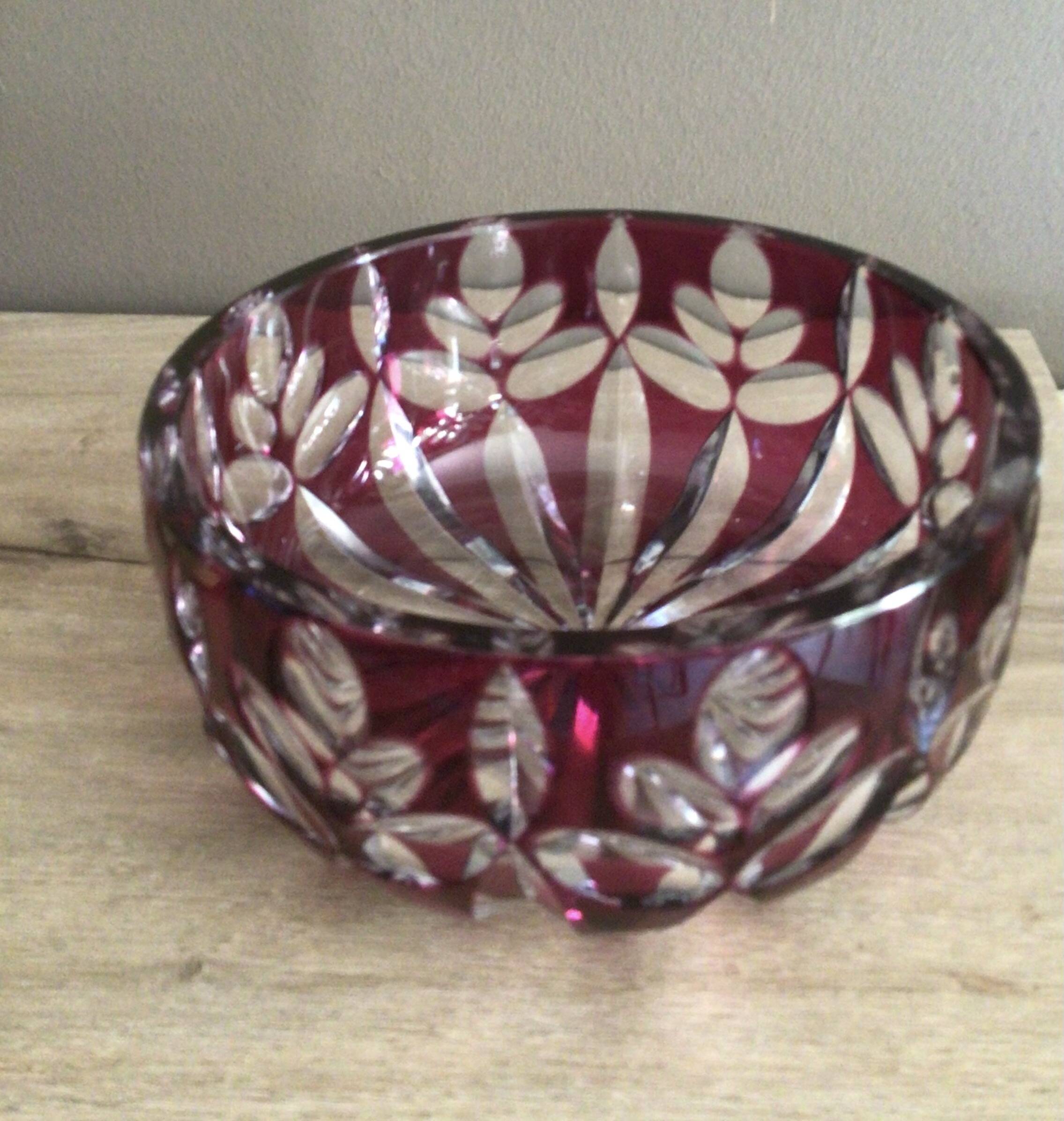 Saint Louis crystal centrepiece