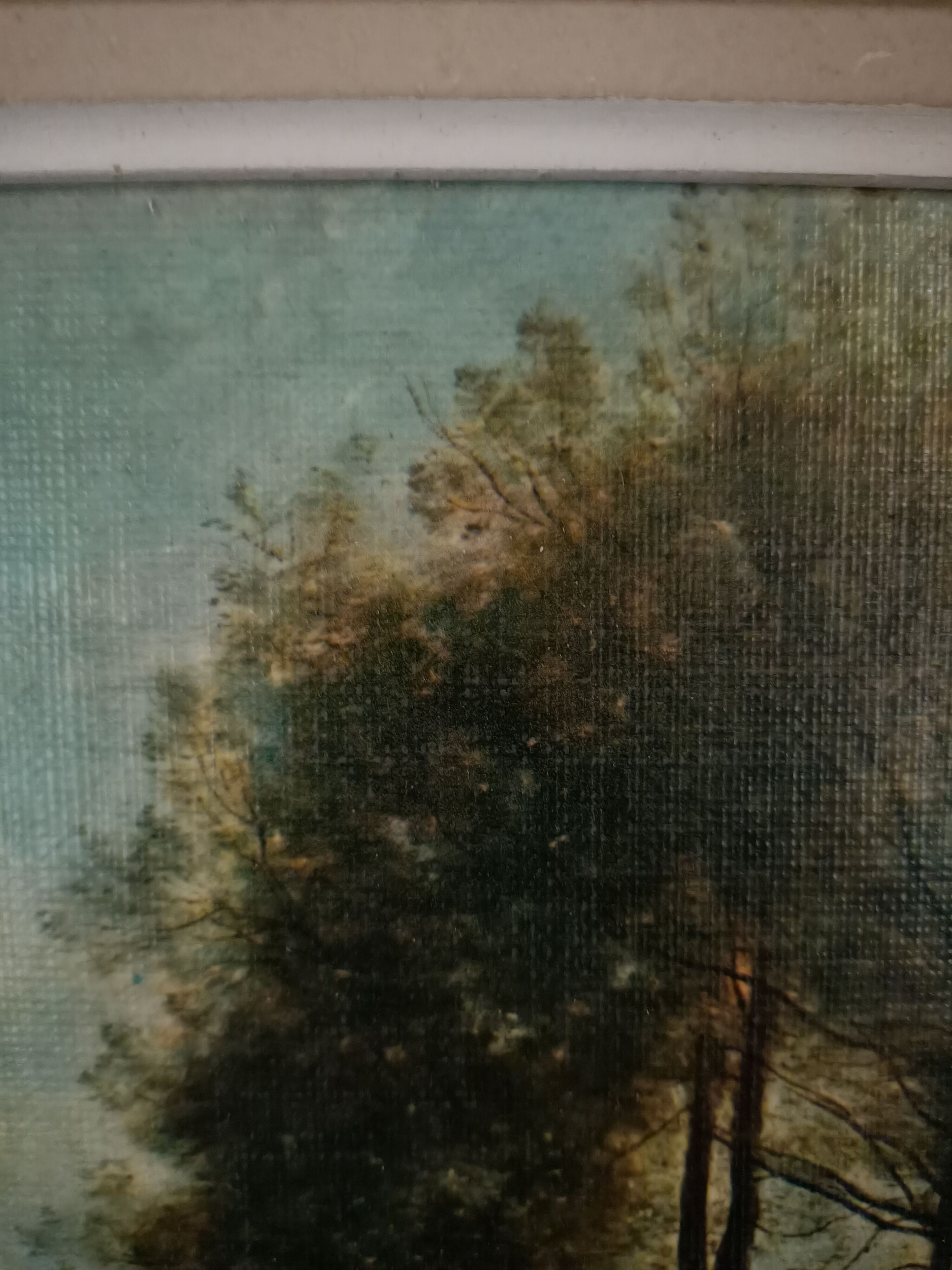 Framed reproduction Corot