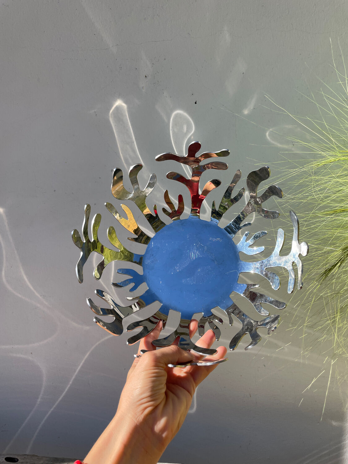 Alessi stainless steel fruit bowl