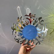 Alessi stainless steel fruit bowl