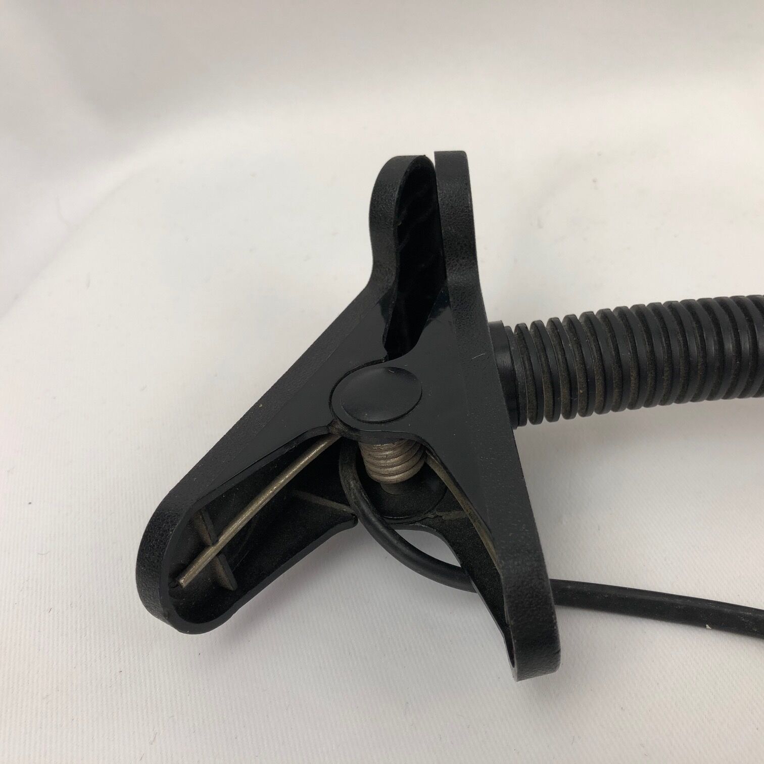 Vintage clamp lamp, Hansel Memphis model, metal and plastic, 1970