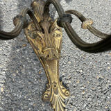 Pair of brass wall lights – Louis XVI style