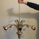 Brass chandelier 1960