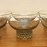 Set of 6 vintage champagne glasses