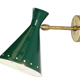 Wall lamp cocotte vert canard