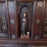 Grand antique neo-Renaissance buffet in carved oak – late 19th century