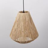 Wicker pendant light