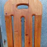 Set of 4 80s pine chairs