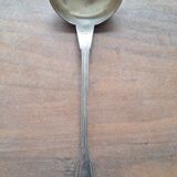 Christofle monogrammed silver-plated ladle
