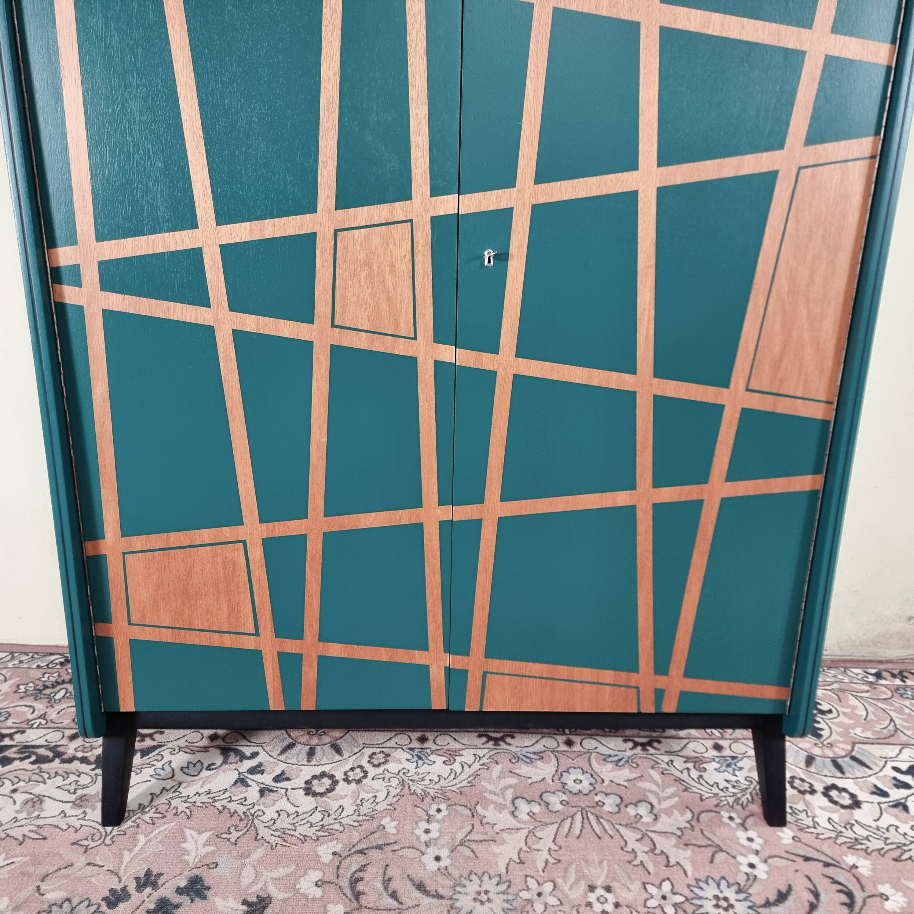 Vintage Wardrobe in Ash by Tatra Nabytok, 1960s