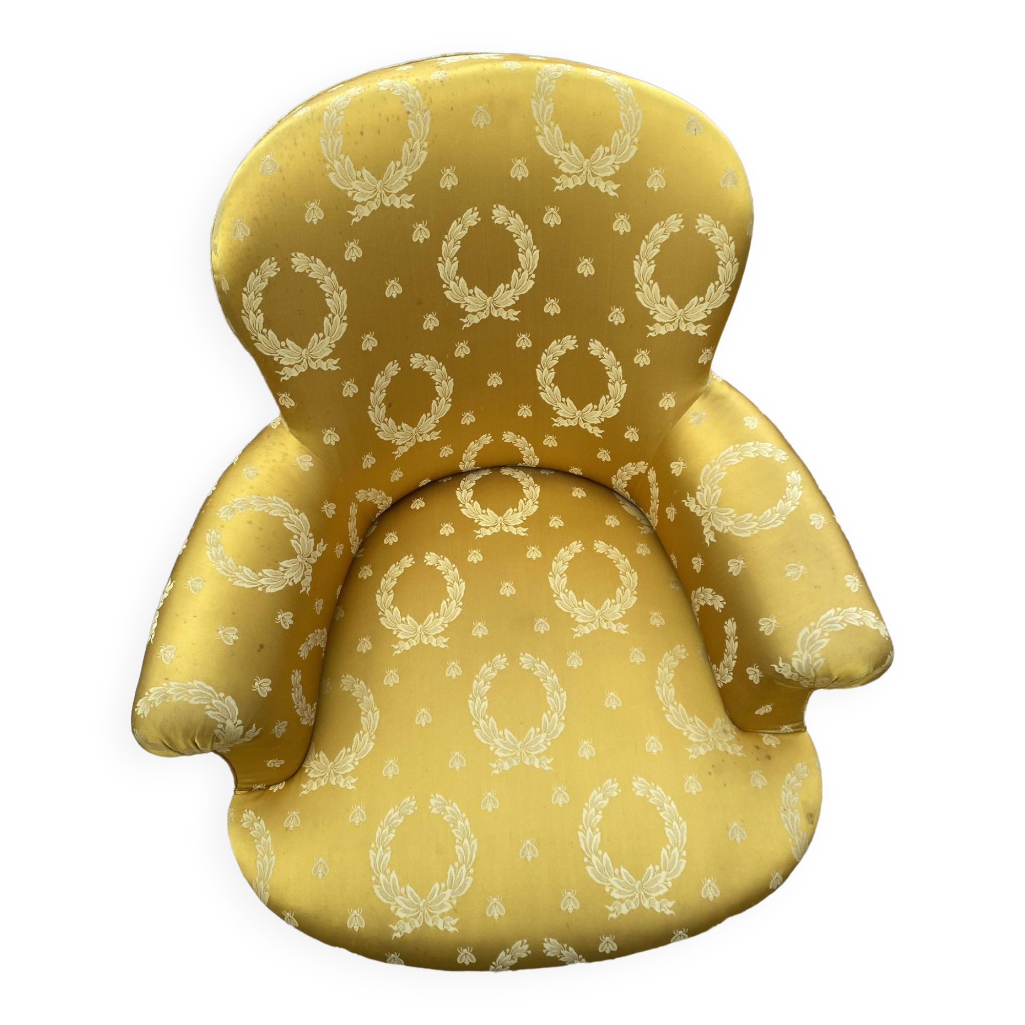 Napoleon 3 shepherdess or toad armchair