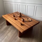 Table basse en bois massif