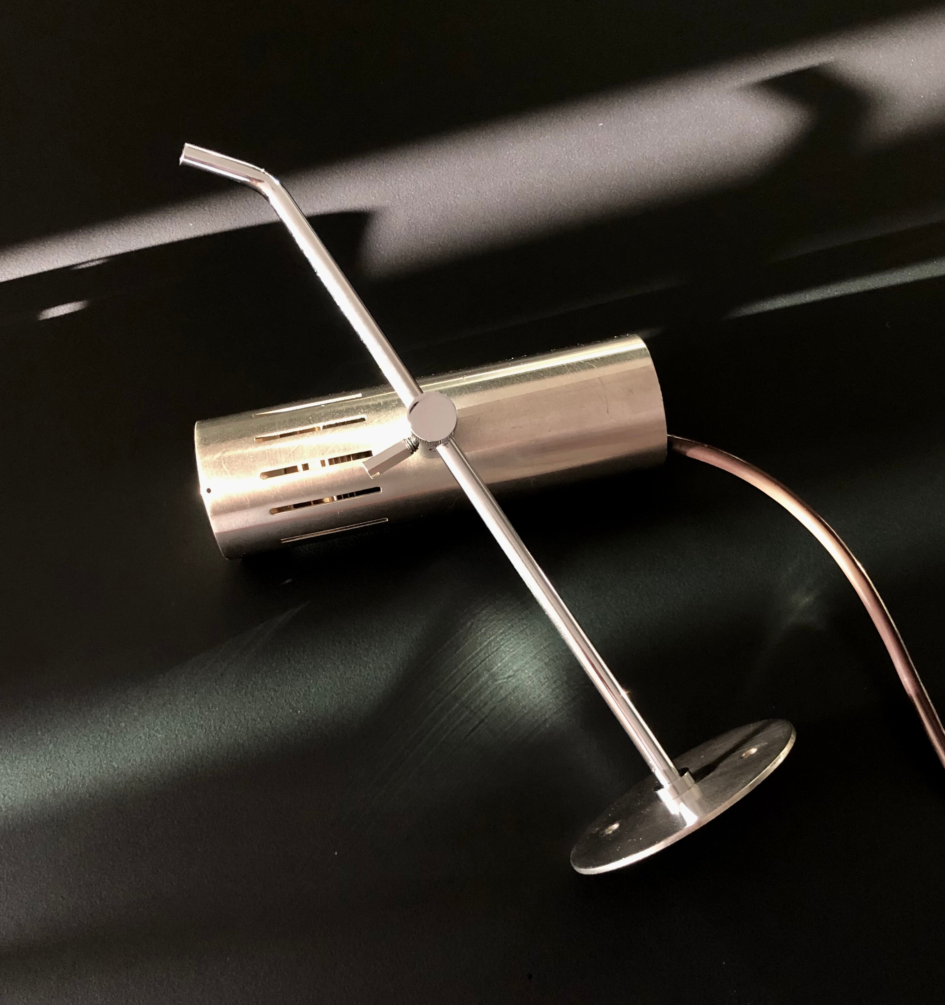 Pair of adjustable wall lamps model A5 by Alain Richard for Pierre Disderot, France 60s