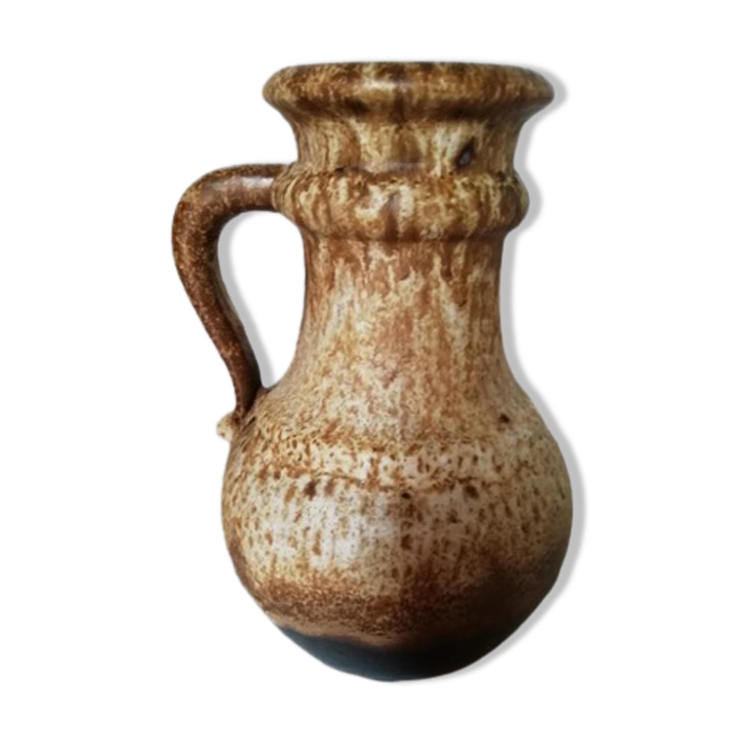 Vase fat lava West Germany