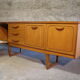 Enfilade scandinave en bois blond 1960