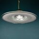 Swirling Murano glass pendant lamp, Italy, 1970s